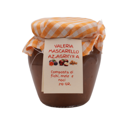 Composta di fichi mele e noci